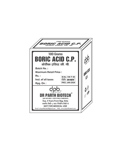 Boric Acid C.P. 100gm (Black)
