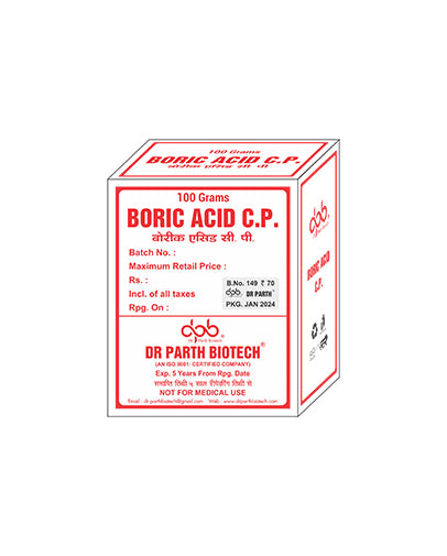 Boric Acid C.P. 100gm (Red)