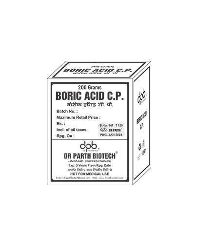 Boric Acid C.P. 200gm (Black)