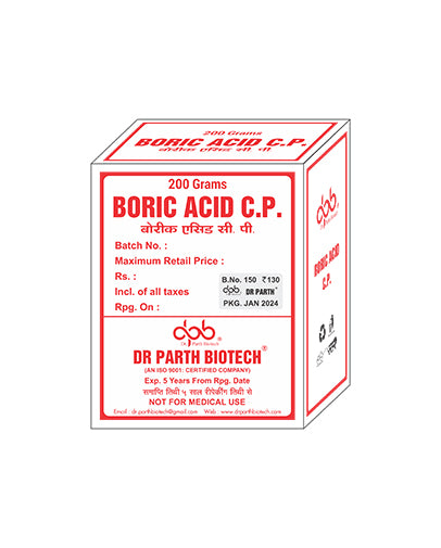 Boric Acid C.P. 200gm (Red)