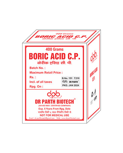 Boric Acid C.P. 400gm (Red)