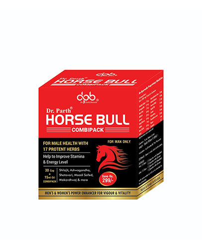 Horse Bull Cap + Oil Combipack
