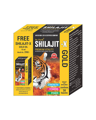 Shilajit-X Gold Capsules