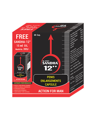 Sandha 12" Penis Enlargements Capsule