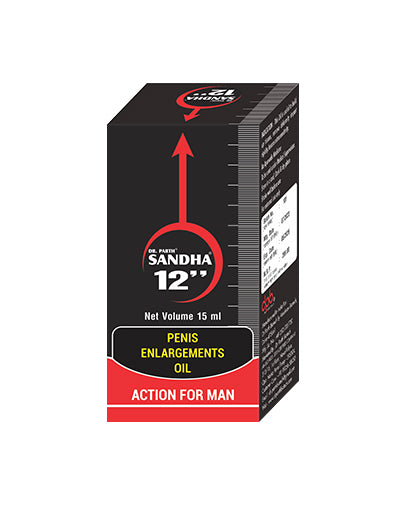 Sandha 12" Penis Enlargements Oil